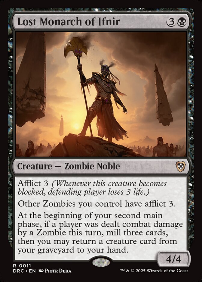Lost Monarch of Ifnir card front