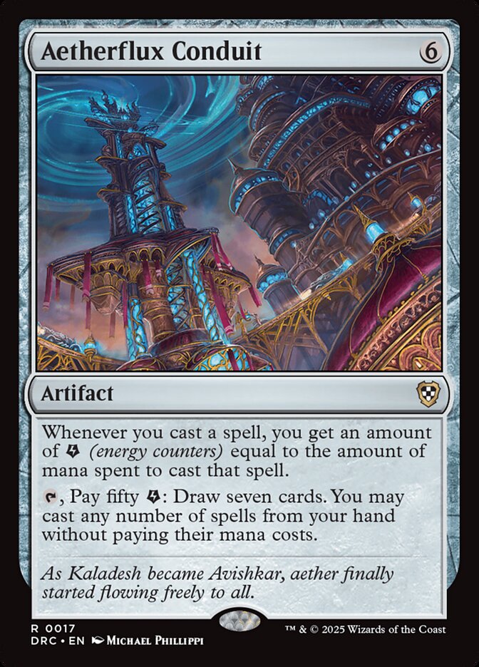 Aetherflux Conduit card front