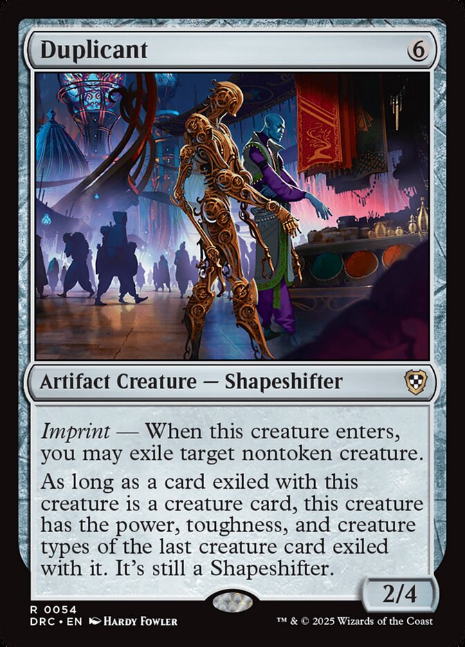 Duplicant card front