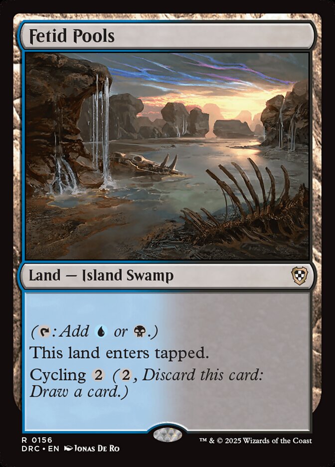 Fetid Pools card front