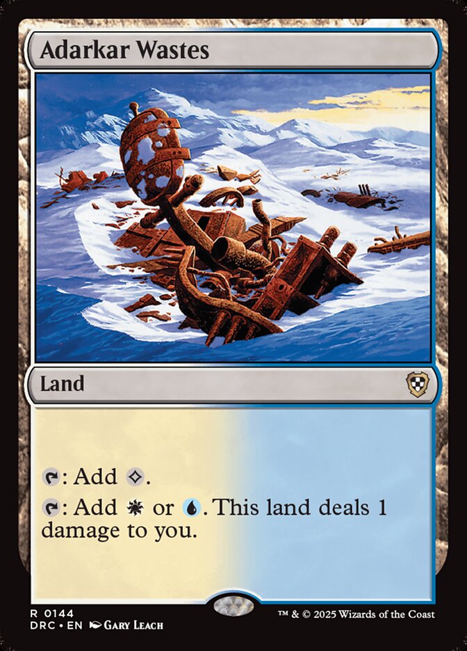 Adarkar Wastes card front
