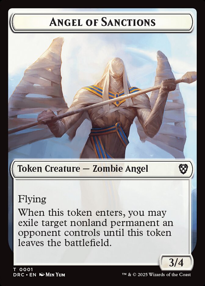 Angel of Sanctions card front