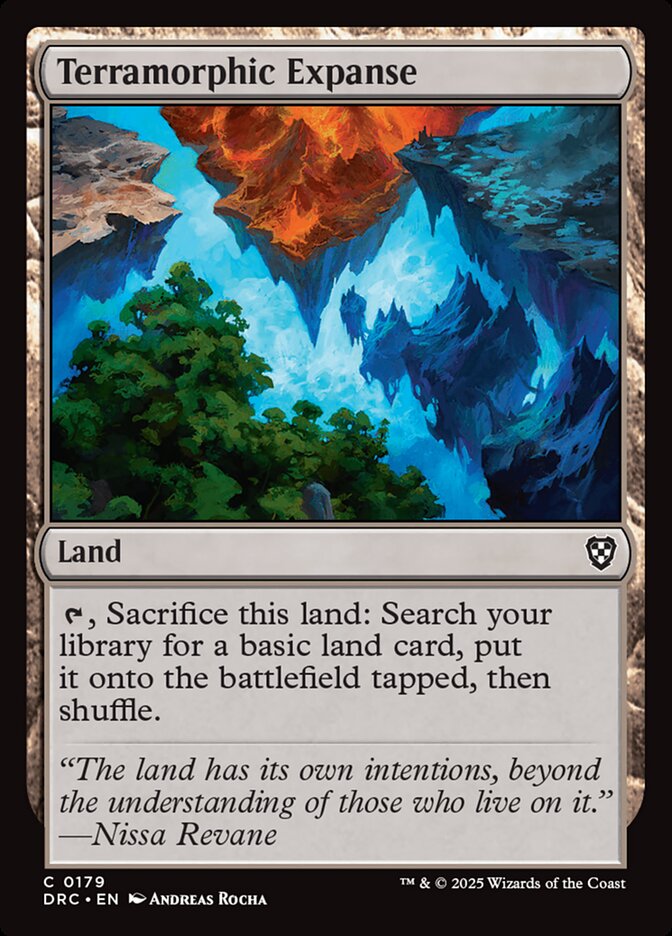 Terramorphic Expanse card front
