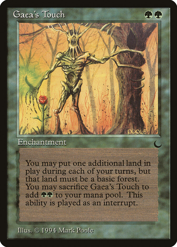 Gaea's Touch card front