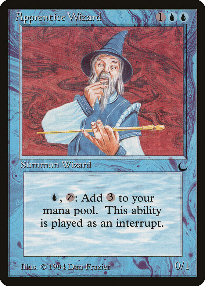 Apprentice Wizard card front
