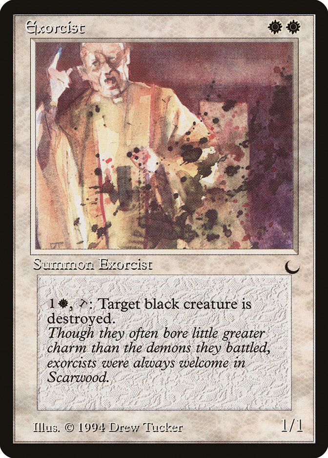 Exorcist card front