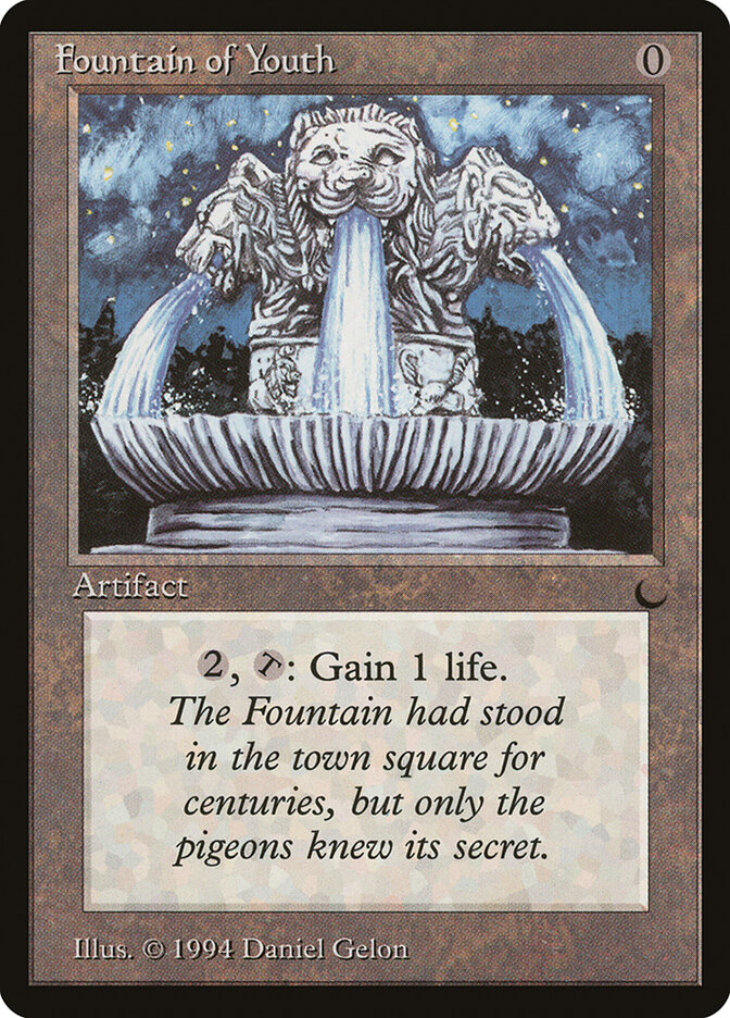 Fountain of Youth card front