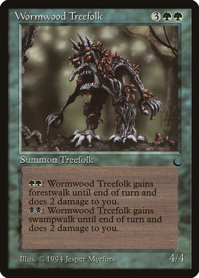 Wormwood Treefolk card front