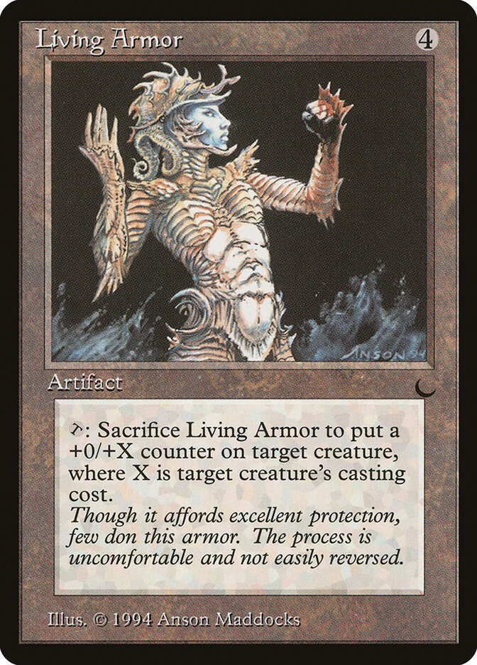 Living Armor card front