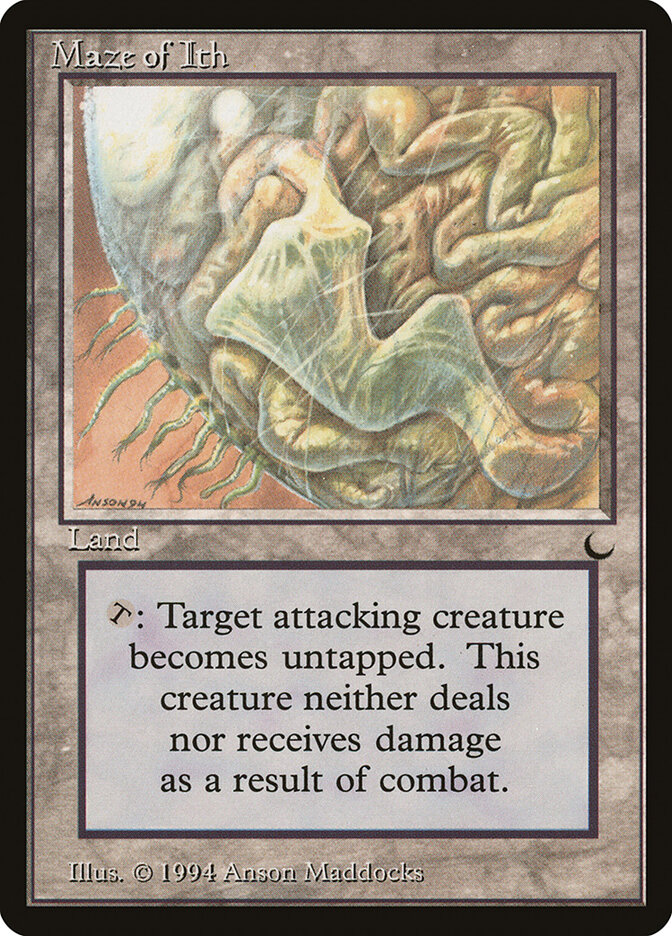 Maze of Ith card front