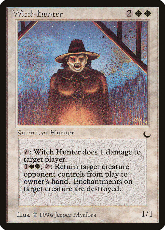 Witch Hunter card front