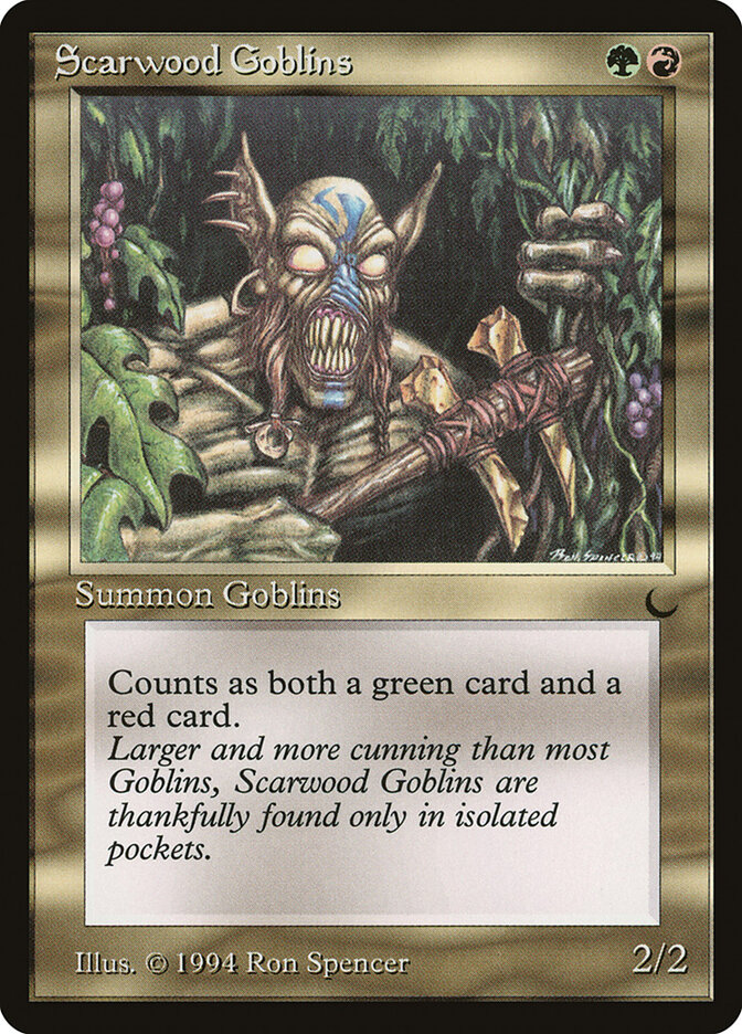 Scarwood Goblins card front