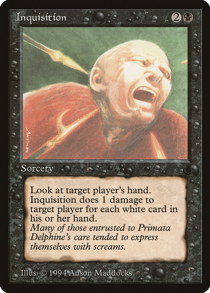Inquisition card front