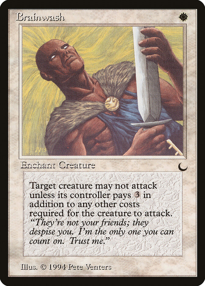 Brainwash card front
