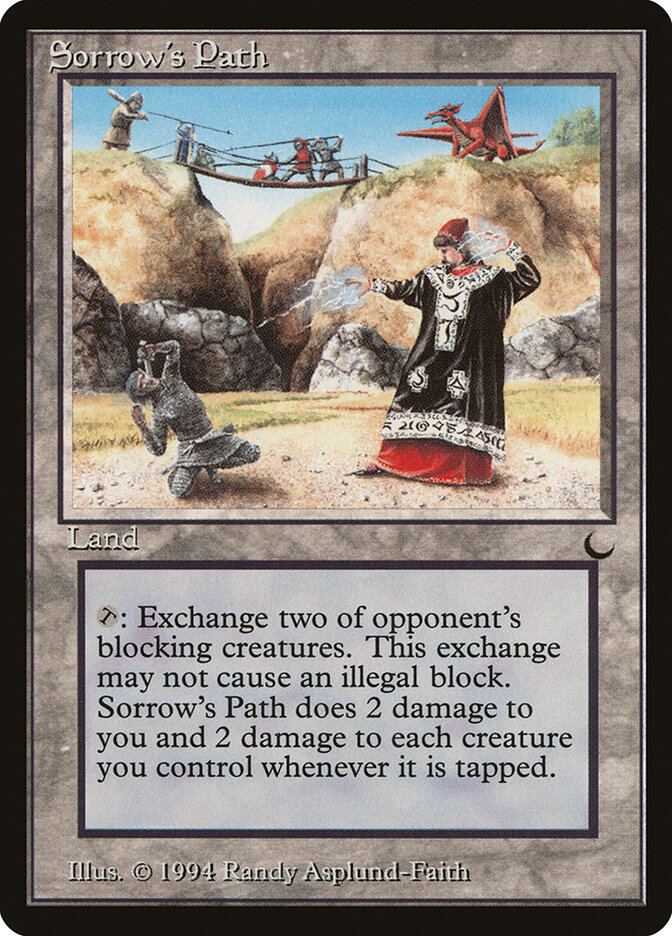 Sorrow's Path card front