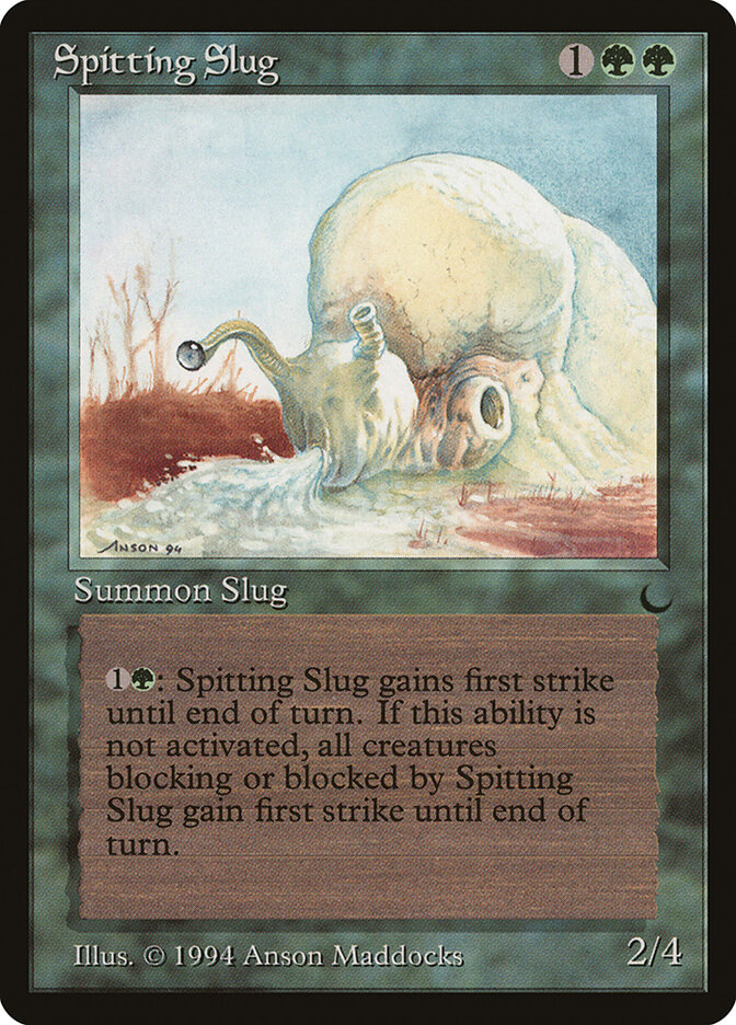 Spitting Slug card front