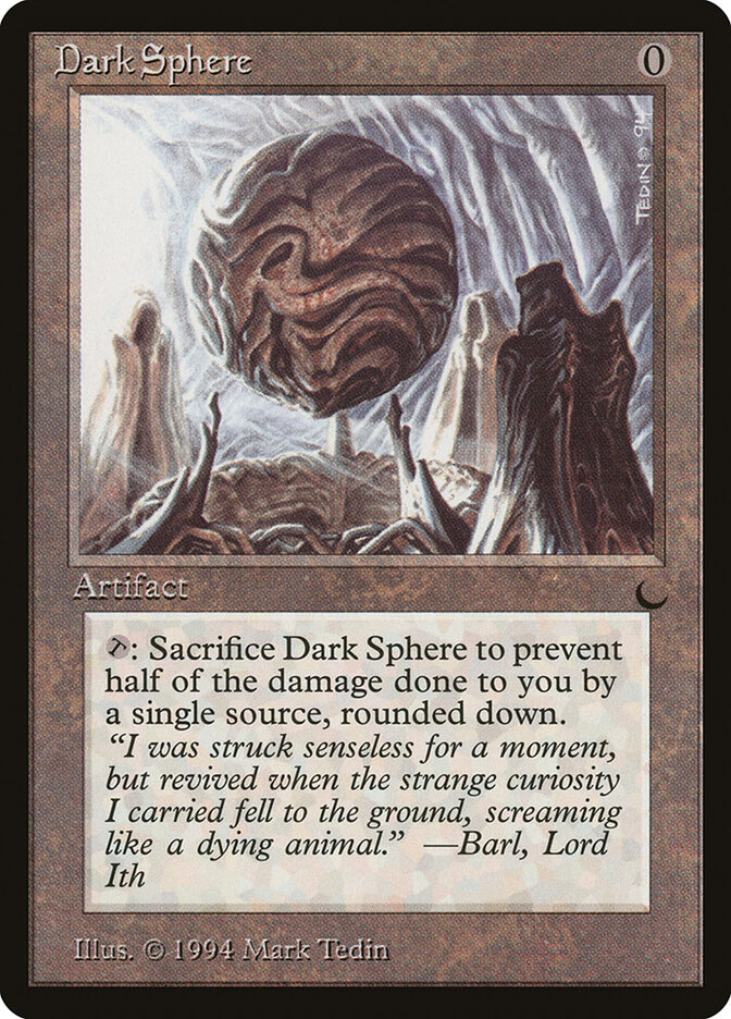 Dark Sphere card front