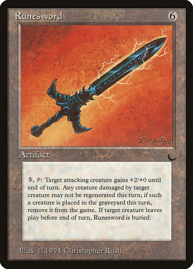 Runesword card front