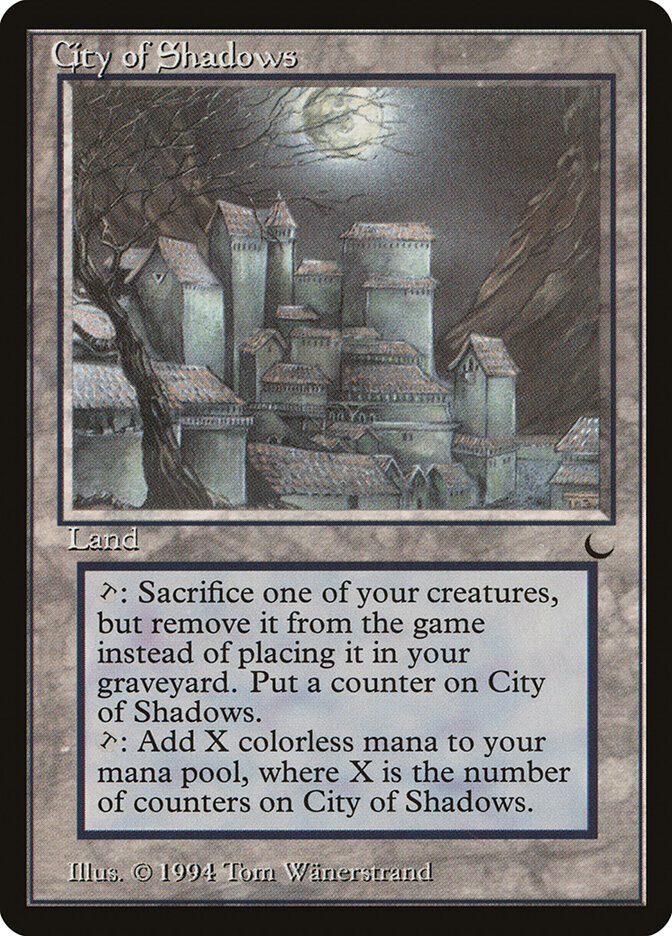 City of Shadows card front