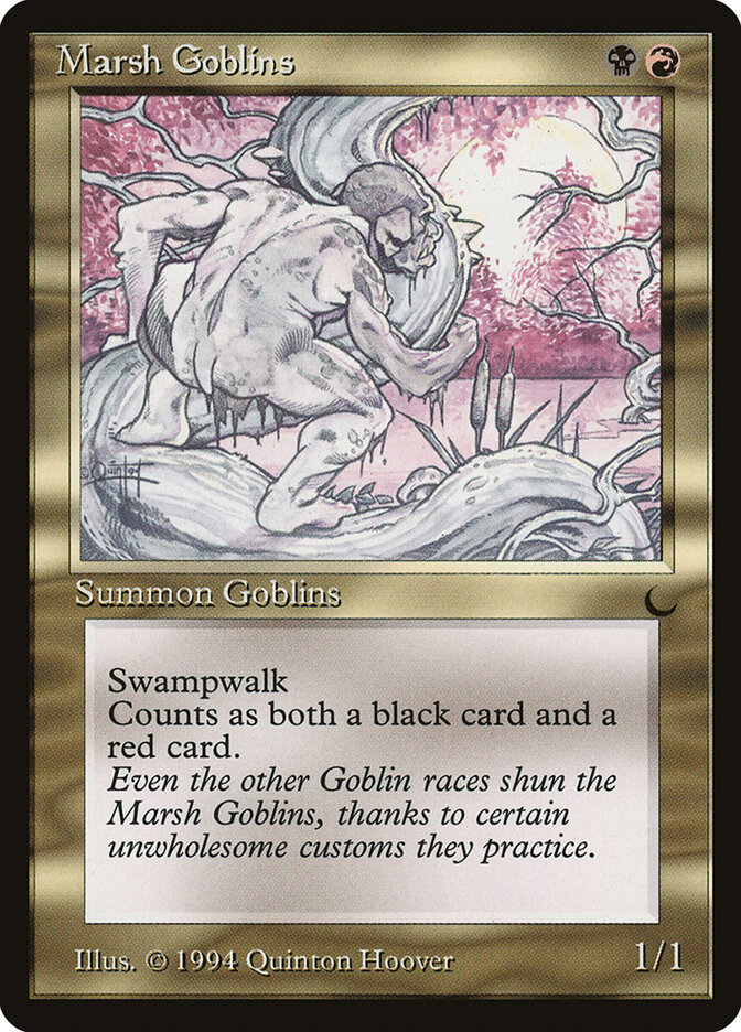 Marsh Goblins card front