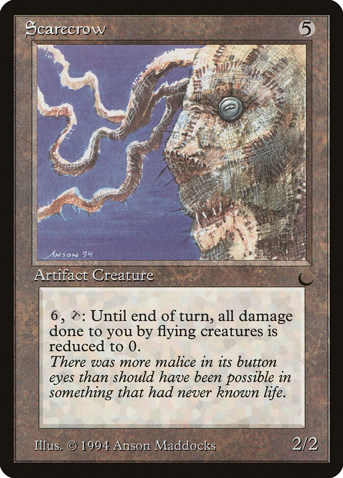 Scarecrow card front