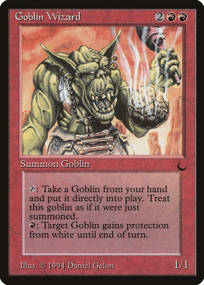 Goblin Wizard card front
