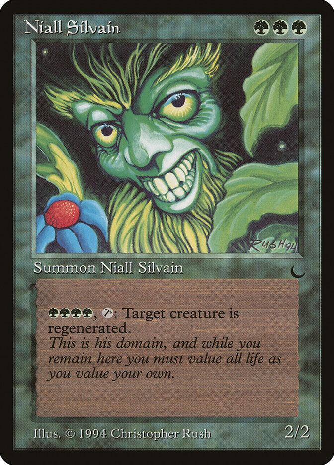 Niall Silvain card front