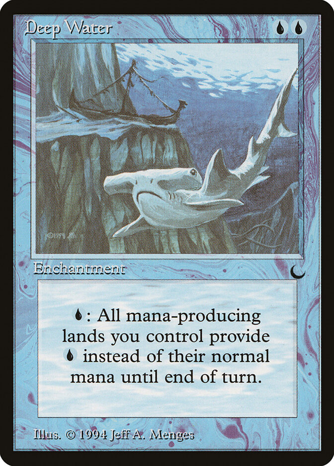 Deep Water card front