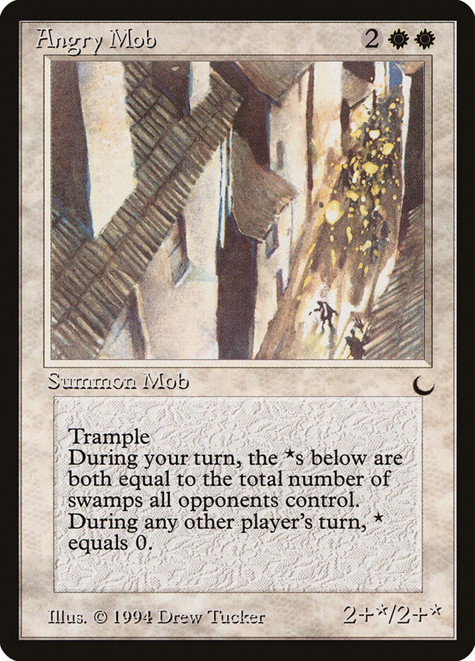 Angry Mob card front