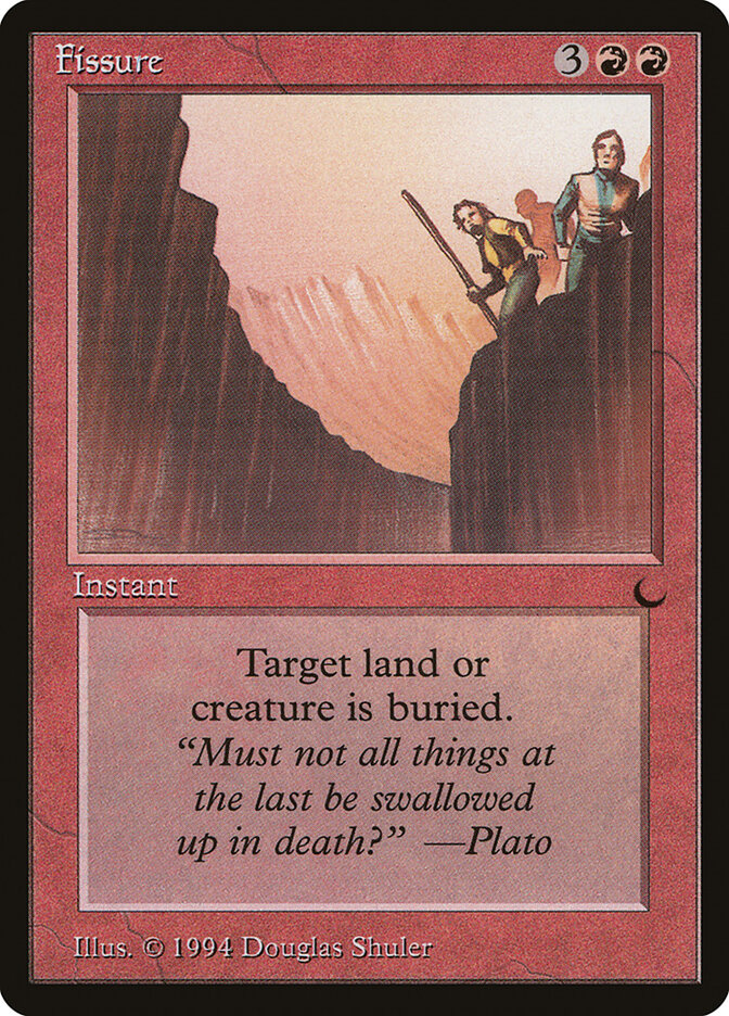 Fissure card front