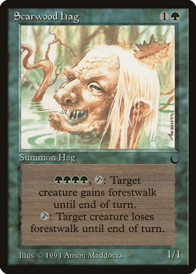 Scarwood Hag card front