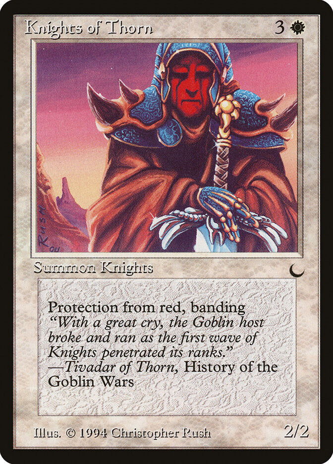 Knights of Thorn card front