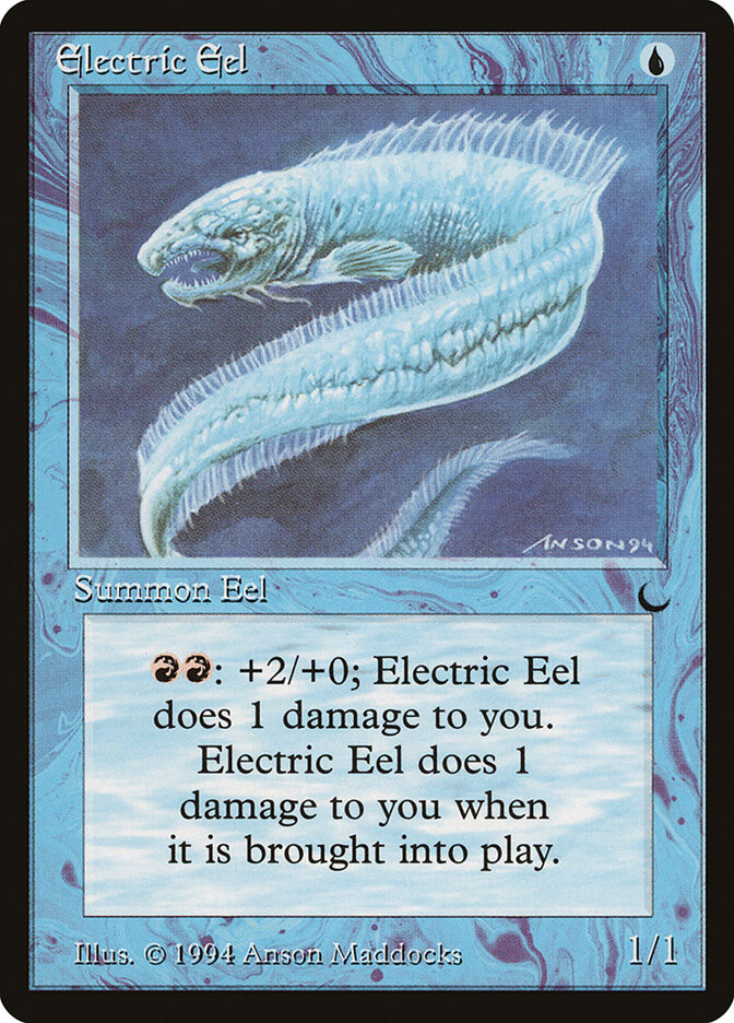 Electric Eel card front