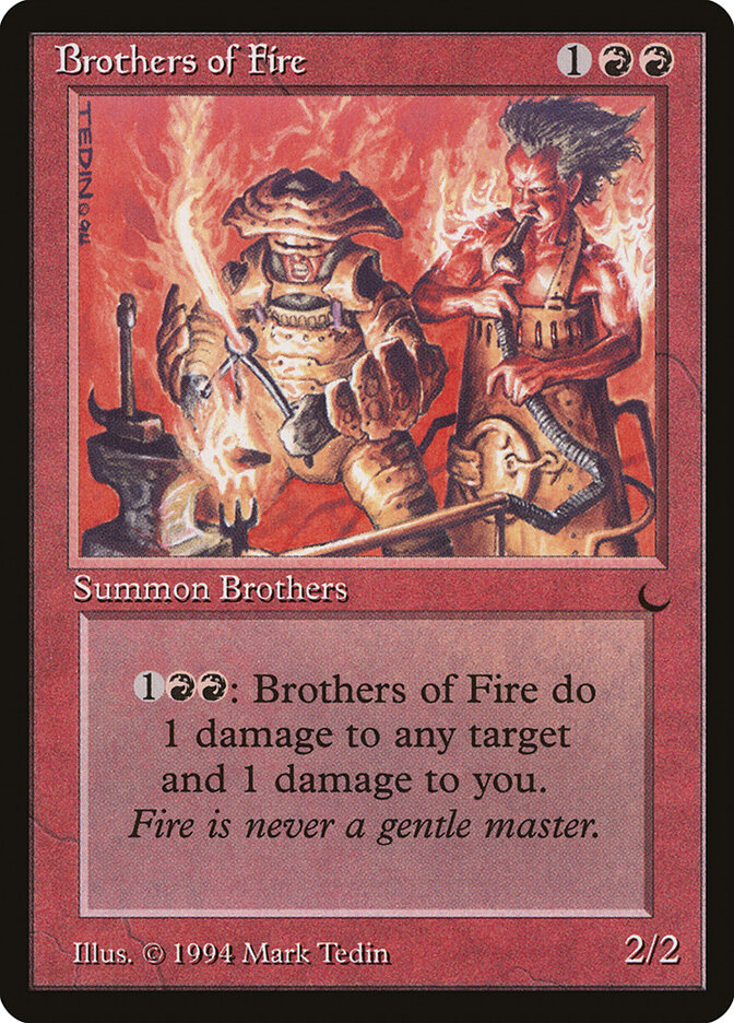 Brothers of Fire card front