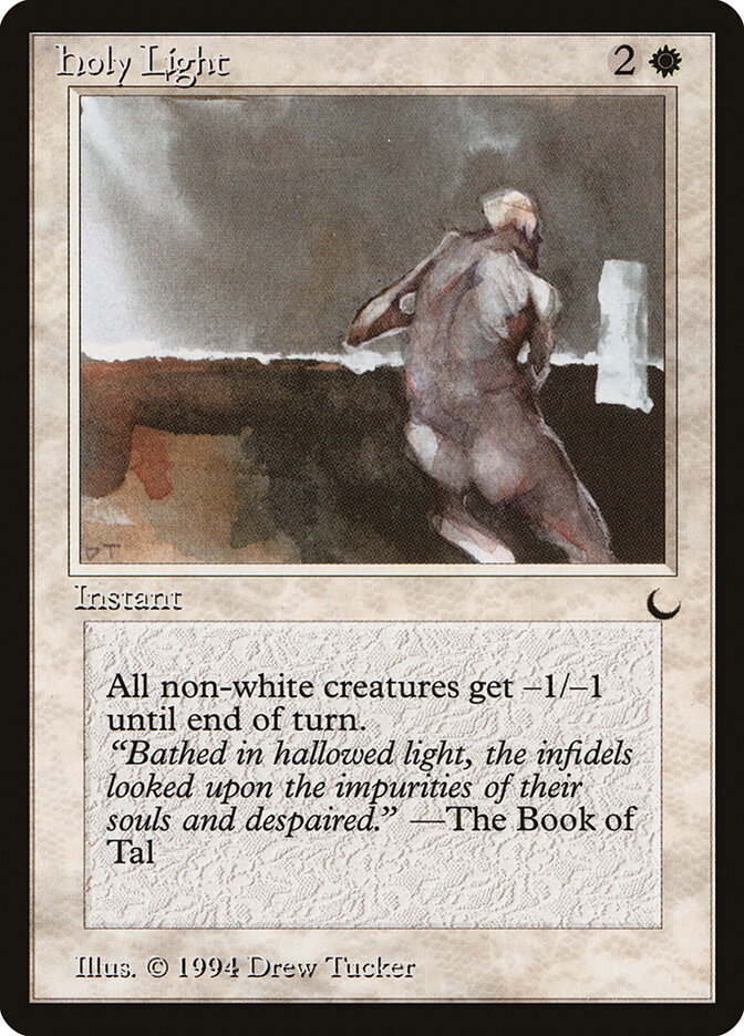 Holy Light card front