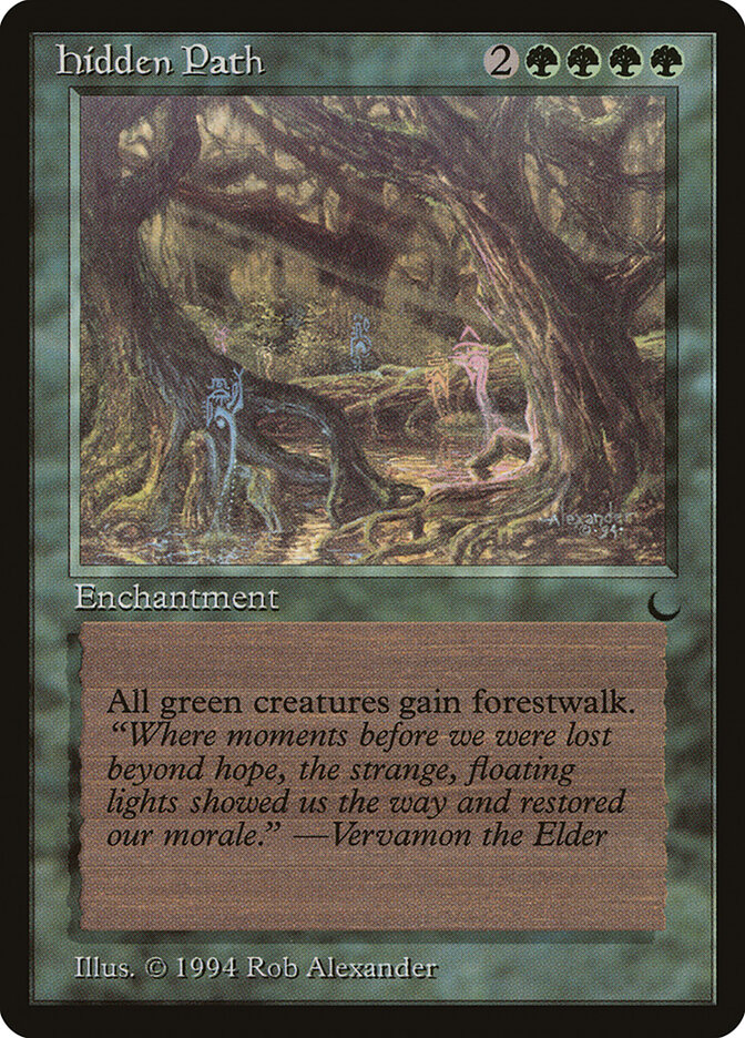 Hidden Path card front