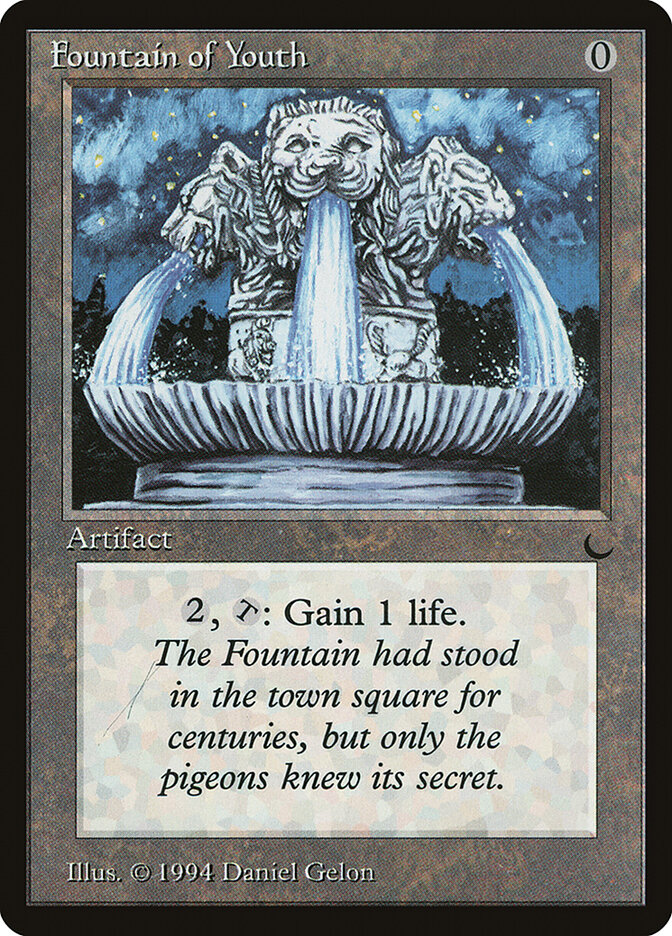 Fountain of Youth card front