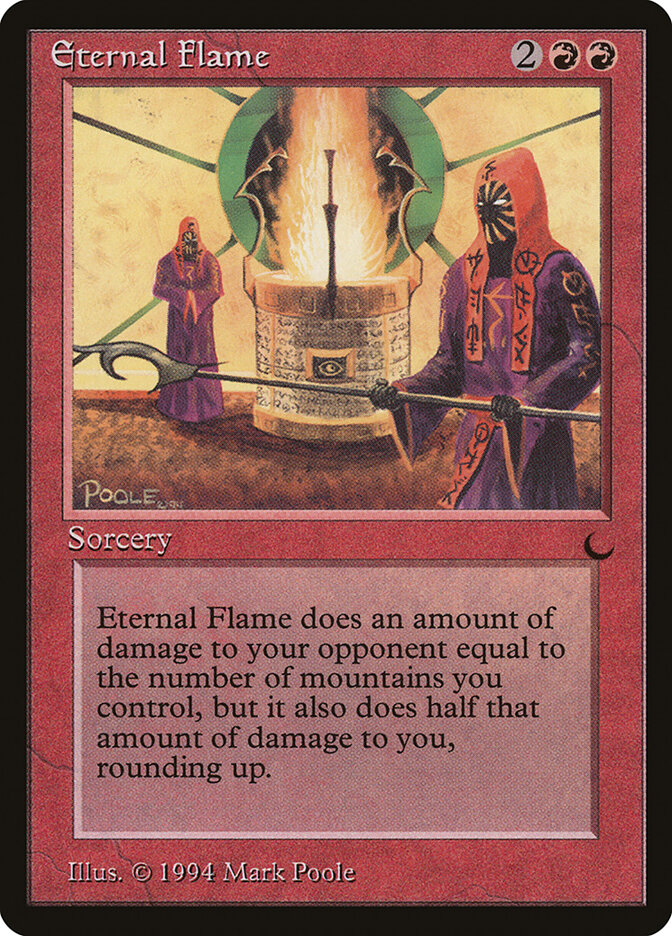 Eternal Flame card front