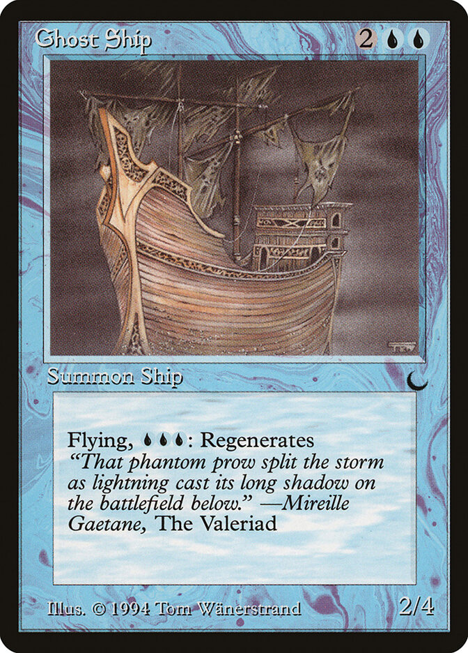 Ghost Ship card front