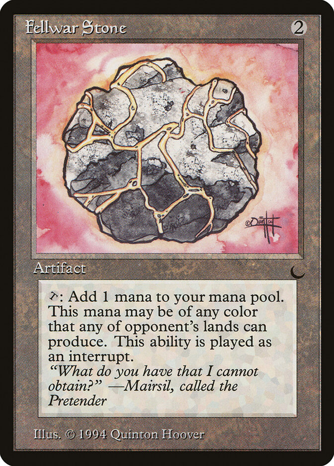 Fellwar Stone card front