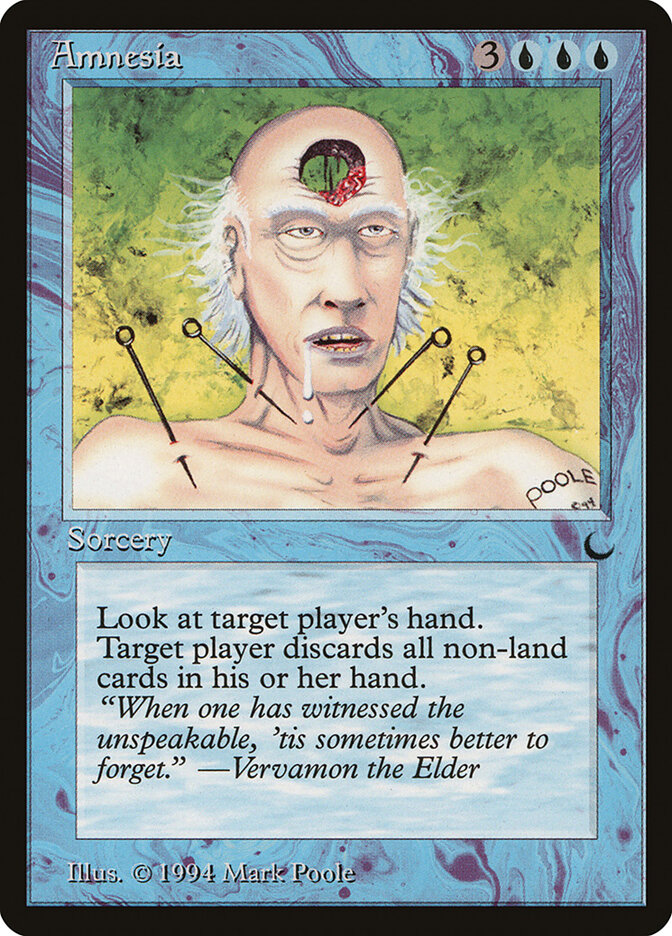 Amnesia card front