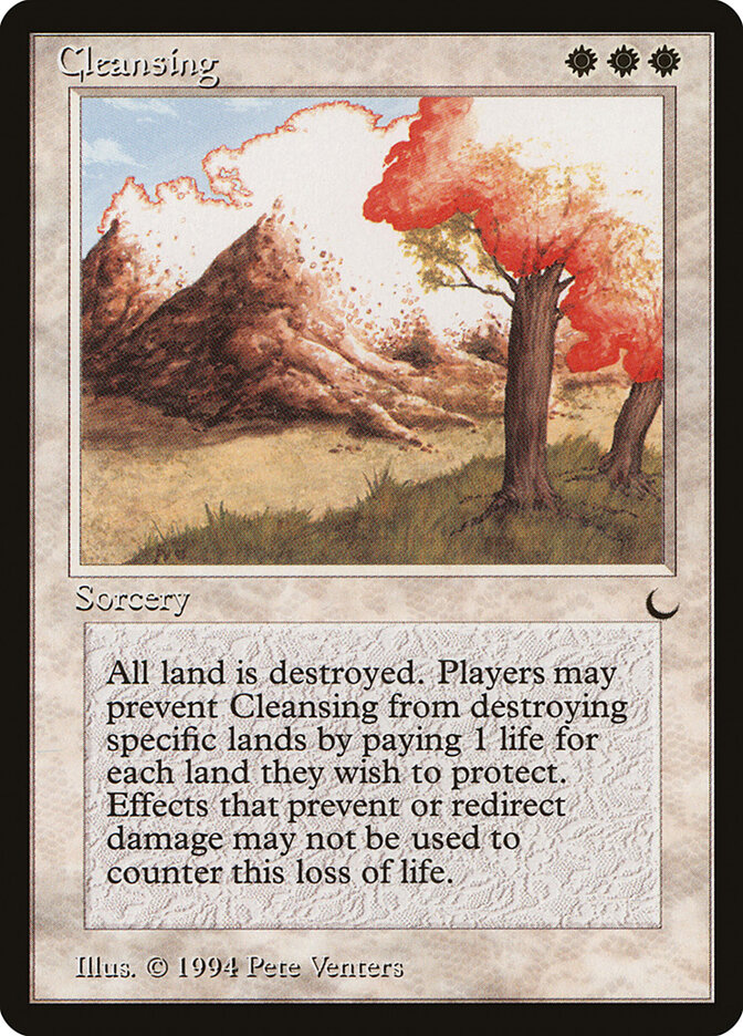 Cleansing card front