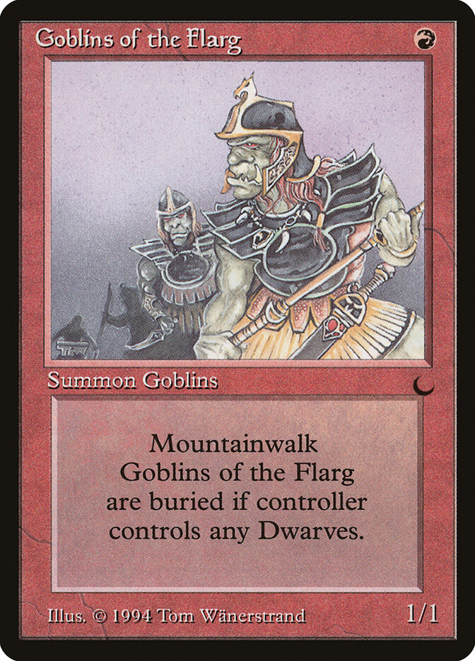 Goblins of the Flarg card front