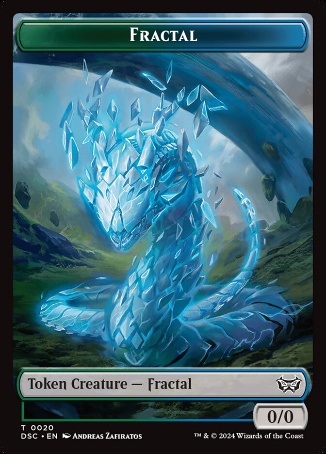 Fractal card front