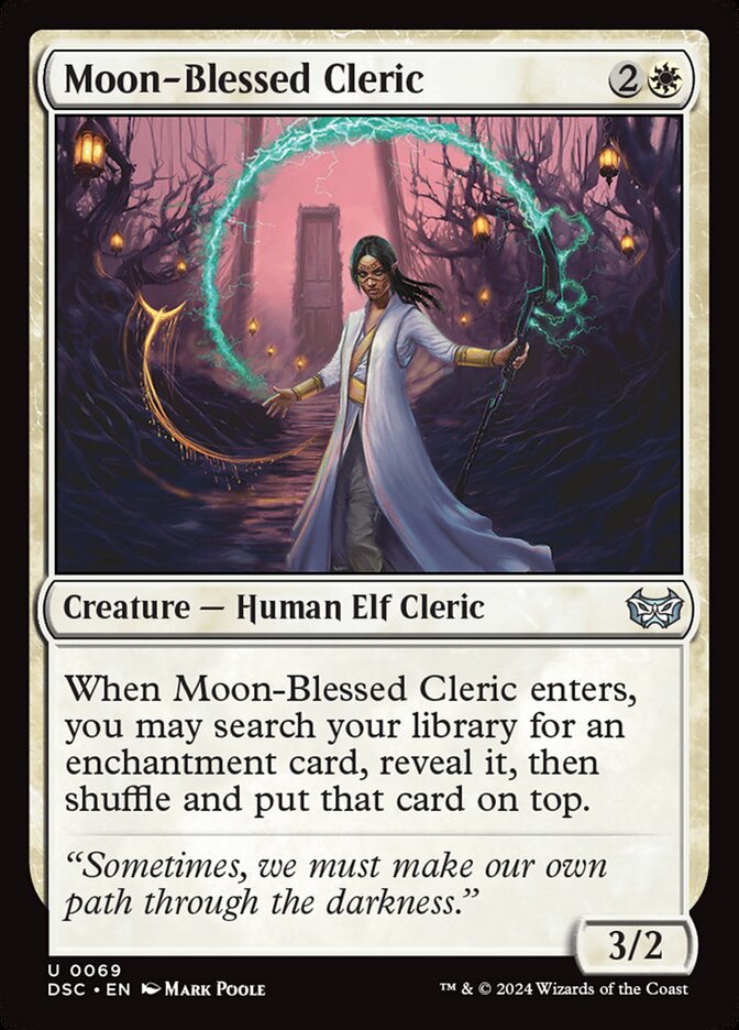 Moon-Blessed Cleric card front