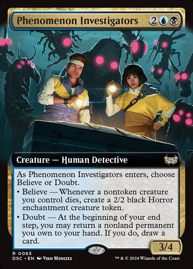 Phenomenon Investigators card front