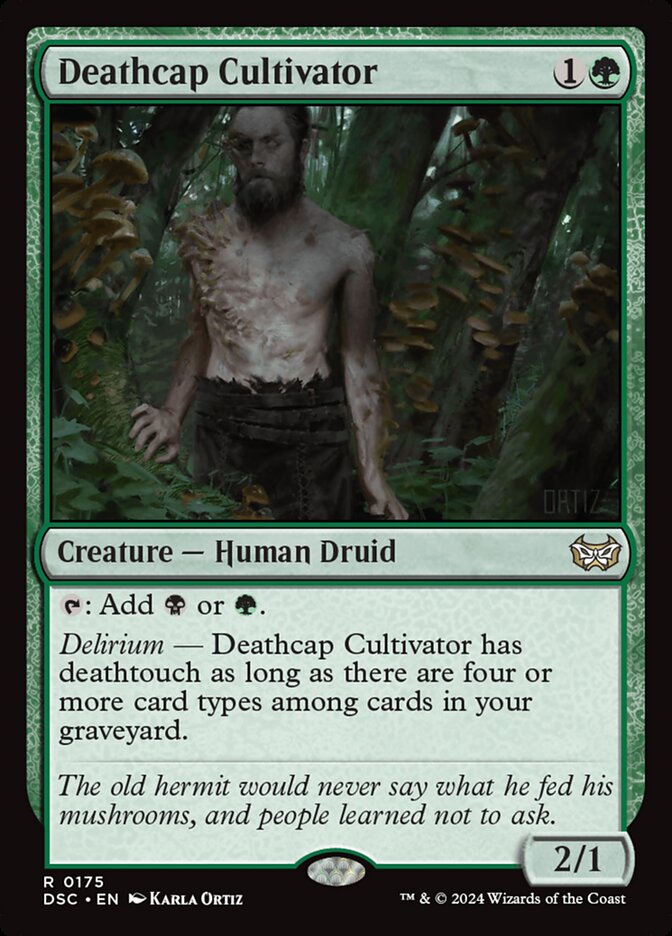 Deathcap Cultivator card front