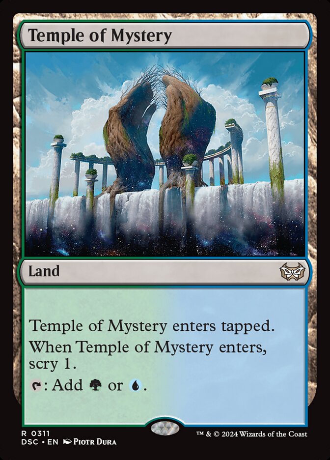 Temple of Mystery card front