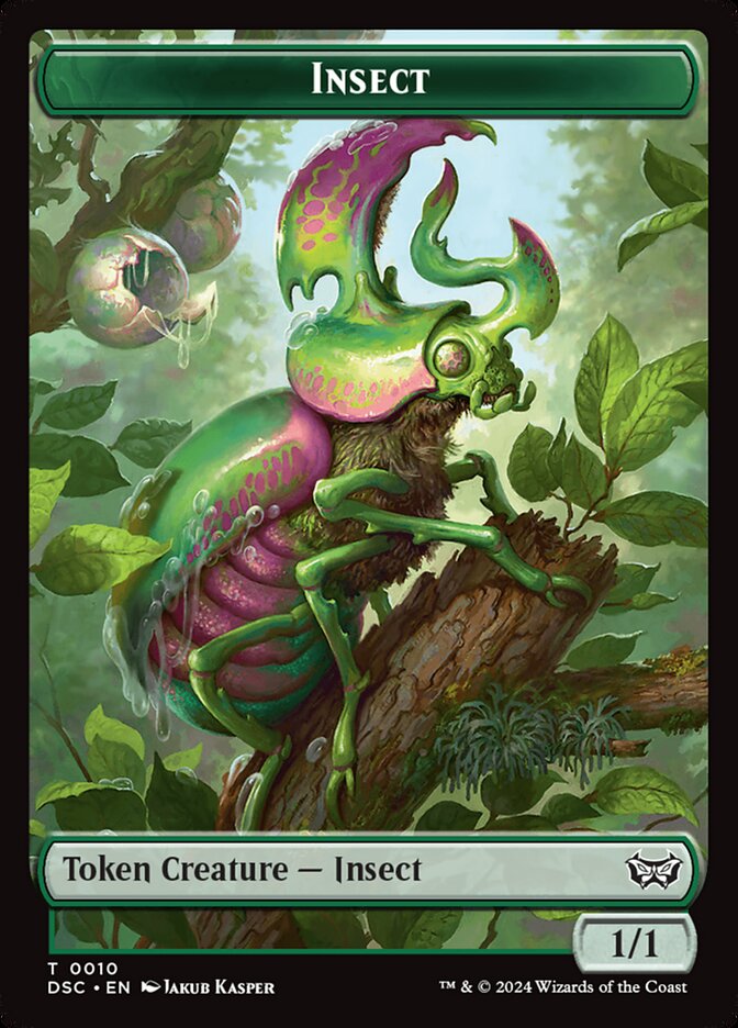 Insect card front