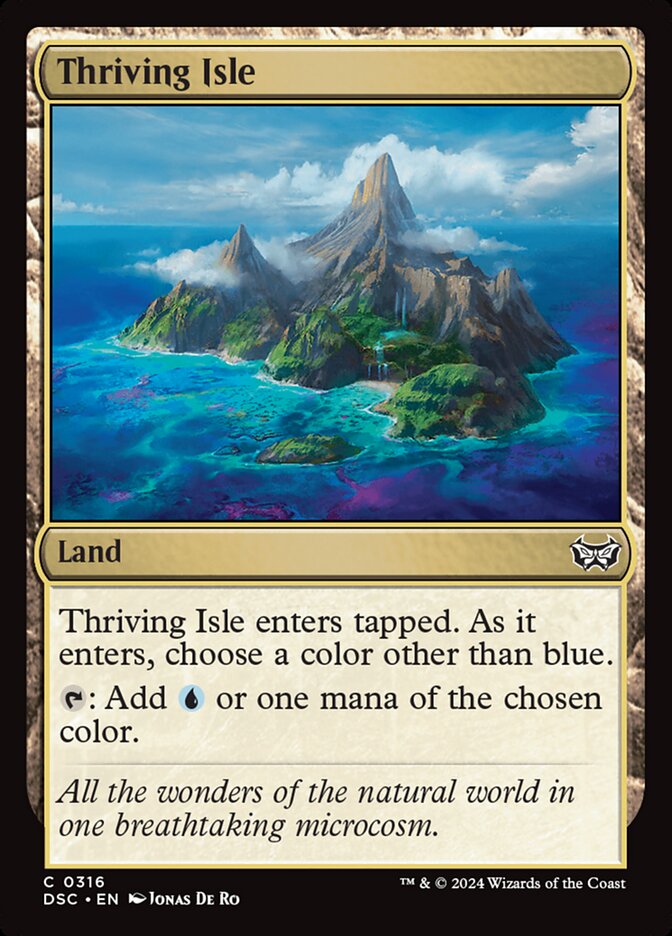 Thriving Isle card front
